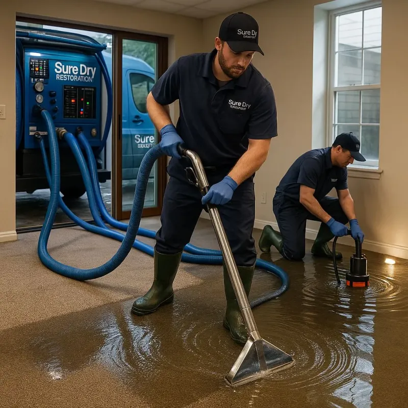 Water Extraction and Removal process in Fall River, WI